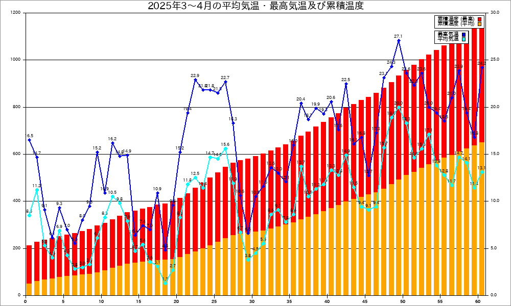 気温グラフ